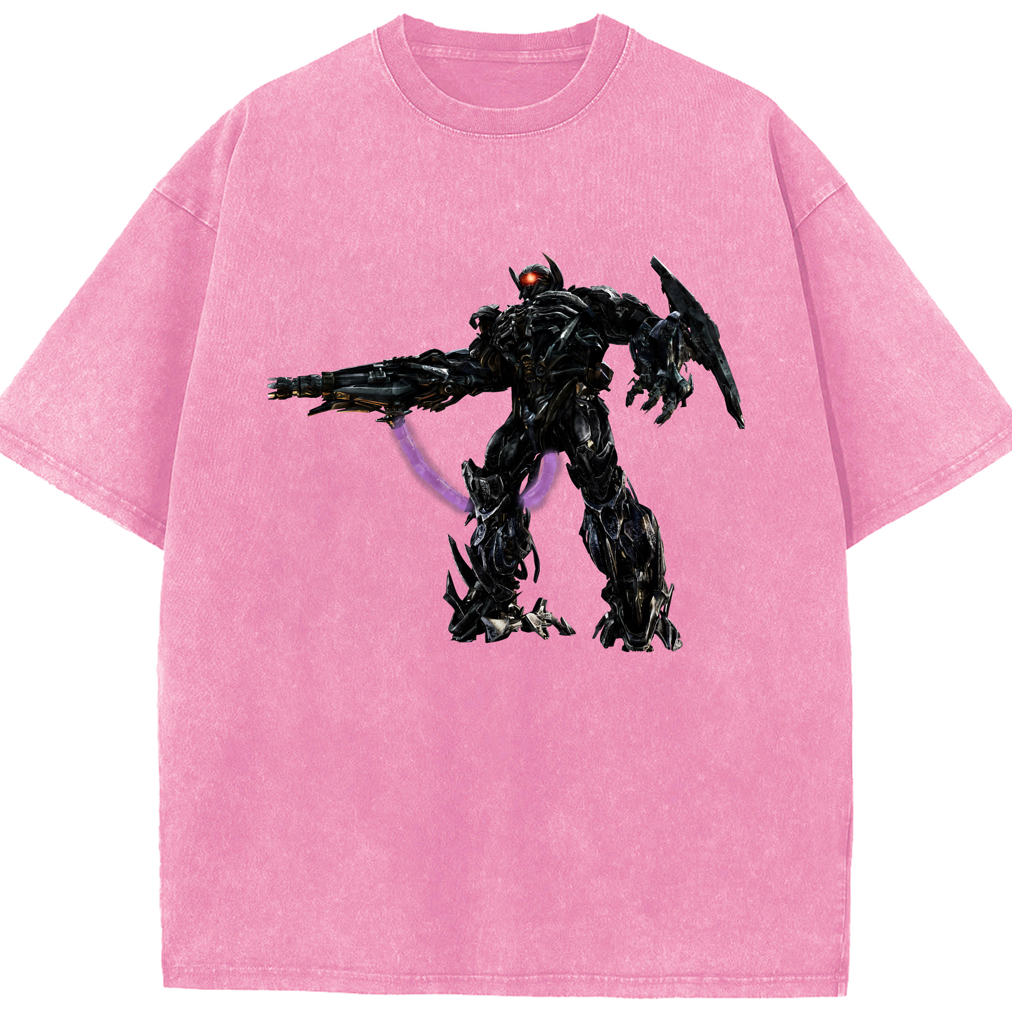 （画像用） Transformers トランスフォーマー 綿100% ヴィンテージ風 半袖Tシャツ（フロントプリント）
